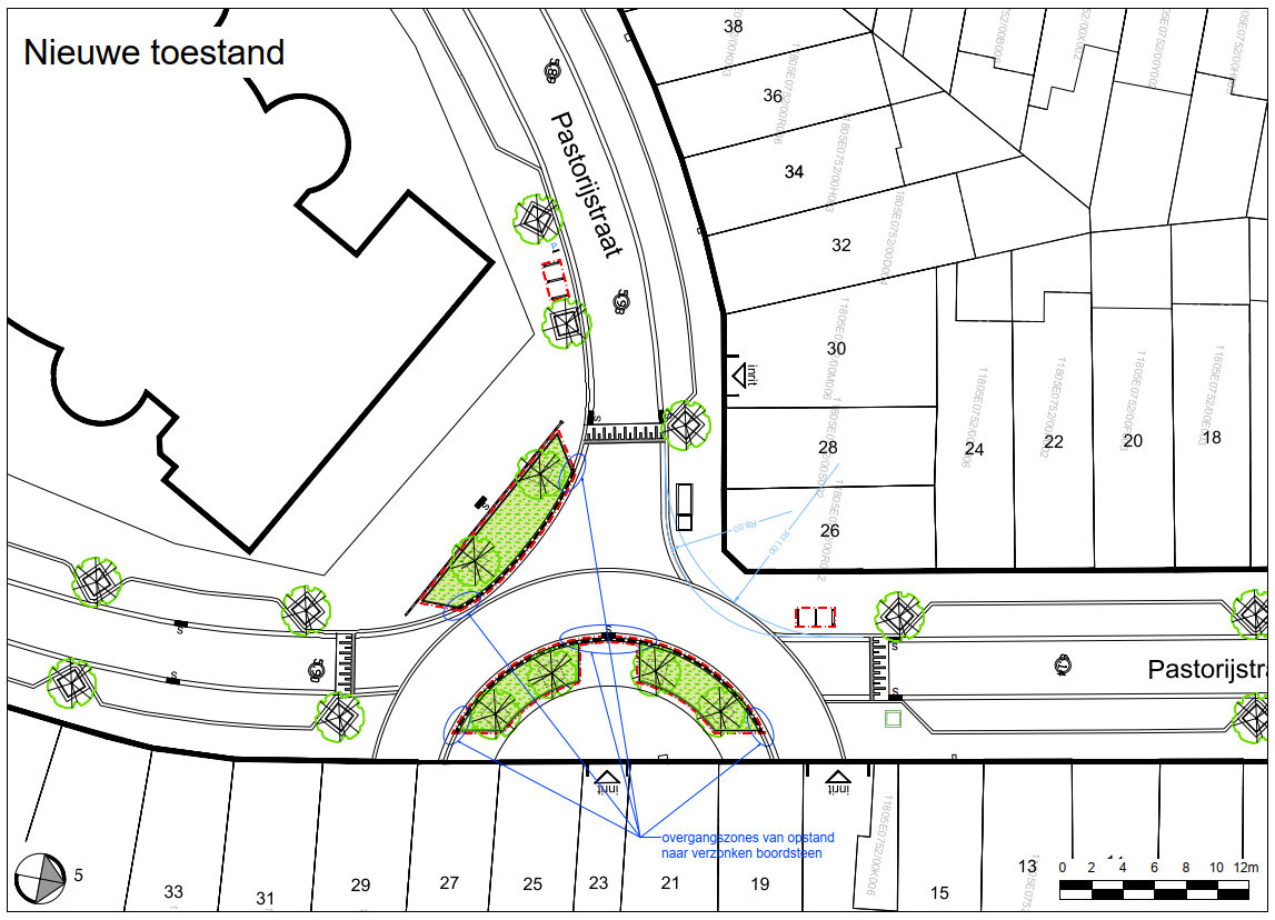Grondplan Pastorijstraat